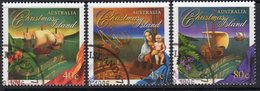 Christmas Island 1996 Christmas Set Of 3, Used, SG 430/2 (AU) - Christmas Island