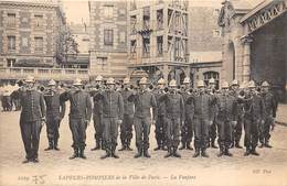 PARIS-SAPEURS-POMPIERS DE LA VILLE DE PARIS, LA FANFARE - Sonstige & Ohne Zuordnung