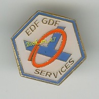 {49222} Pin's " EDF GDF Services " - EDF GDF