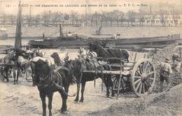 PARIS-LES CHARGEURS DE CAILLOUX AUX BORDS DE LA SEINE - Autres & Non Classés