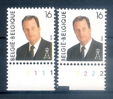 BELGIE * Nr 2532 P5  Plaatnummers 1+2 * Postfris Xx - Sonstige & Ohne Zuordnung