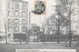 PARIS-13-CHOCOLATERIE LOMBART, VUE DE L'USINE 75 AVE DE CHOISY - Distretto: 13