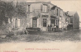 ALLAINVILLE. - L'Entrée Du Bourg, Route De Pithiviers. Belle Carte RARE - Other & Unclassified