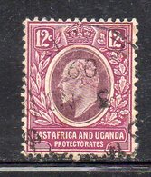 T1913 - AFRICA ORIENTALE BRITANNICA 1907,  Yvert N. 128  Usato (2380A) - Protettorati De Africa Orientale E Uganda