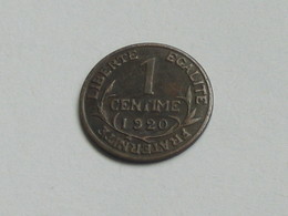 1 Centime DUPUIS 1920 - Monnaie Proche Du SUP !!!  **** EN ACHAT IMMEDIAT **** - A. 1 Centime