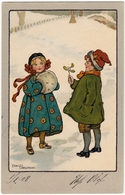 COPPIA BAMBINI - 1908 - ILL. ETHEL PARKINSON - Vedi Retro - Formato Piccolo - Parkinson, Ethel