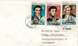 James Weddell Jane - James Clark Ross Erebus - James Cook Resolution - Segelschiffe Eis - Covers & Documents