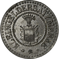 Monnaie, Allemagne, Kleingeldersatzmarke, Neumünster, 5 Pfennig, TTB+, Zinc - Monétaires/De Nécessité