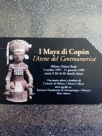 ITALIE EXPO MILAN STATUE MAYA   10000L UT - Culture