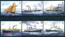 Europa 2020 - Jersey - Mail Ships (série Complète 6 Timbres Dont 2 Europa) ** - 2020