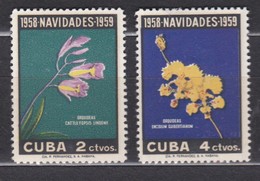 Cuba 1958 Mi 613-614 MH - Unused Stamps