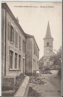 CPA - 39 - Jura - Villers Farlay - Ecole Et Eglise  - Animée - Villers Farlay