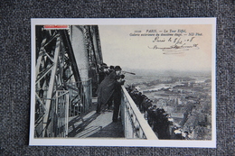 Delcampe - PARIS : Levallois Perret (1889 -1989) : Centenaire De La Tour EIFFEL - La Galerie Extérieur Du 2 ème étage. - Eiffelturm