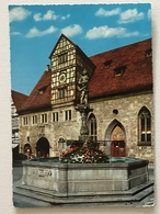 REUTLINGEN - Marktbrunnen Und Volksbildungshaus - 10x15cm - Reutlingen