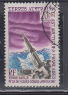 TAAF     1967      N °     23        COTE     32 € 00         ( 1654 ) - Usados