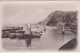 ROYAUME UNI - ANGLETERRE - DEVON - ILFRACOMBE - THE PIER FROM QUAYFIELDS - PORT DE PECHE  VOILIERS - Ilfracombe