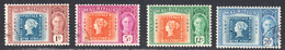 Mauritius 1948 Mint No Hinge, CTO, Sc# ,Sg 266-269, Yt 215-218 - Mauricio (...-1967)