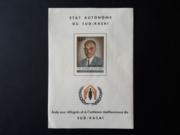 Etat Autonome Du Sud-Kasai 1961 : Aide Aux Réfugiers Et à L'enfance Malheureuse  & - Sur Kasai