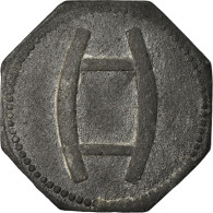 Monnaie, Allemagne, Kriegsgeld, Rastatt, 10 Pfennig, 1917, TTB, Zinc - Noodgeld