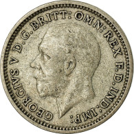 Monnaie, Grande-Bretagne, George V, 3 Pence, 1933, TTB, Argent, KM:831 - F. 3 Pence