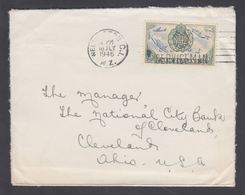 1946. New Zealand. PEACE 3 D. On Cover To Ohio, USA From AUCKLAND N.Z. 18 JLY 1946.  (MICHEL 286) - JF323622 - Cartas & Documentos