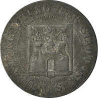 Monnaie, Allemagne, Kleingeldersatzmarke, Pirmasens, 5 Pfennig, 1917, TTB, Zinc - Noodgeld