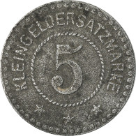 Monnaie, Allemagne, Kleingeldersatzmarke, Landau, 5 Pfennig, 1919, TTB, Zinc - Monedas/ De Necesidad