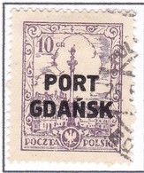 Port Gdansk 1926 Fi 13c Used Type II - Bezetting