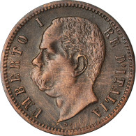 Monnaie, Italie, Umberto I, 2 Centesimi, 1900, Rome, TTB+, Cuivre, KM:30 - 1878-1900 : Umberto I