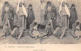 20-6745 : EDITION E. LE DELEY. VUE STEREOSCOPIQUE. BISKRA. TYPES DE JEUNES ARABES - Biskra