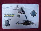 Plaque "HELICOPTERE"  NH 90 - Tin Signs (after1960)