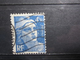 VEND BEAU TIMBRE FRANCE N° 718A , " 0 " BRISE !!! (e) - Used Stamps