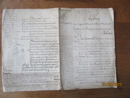AIMERIES LE 15 DECEMBRE 1842 OBLIGATION PAR ADOLPHE MEURANT AUBERGISTE A JULES CHARLES DEMOULIN AU QUESNOY ETUDIANT EN M - Manuscripts