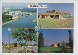 Fessenheim Multivues, Centrale Nucléaire, Salle Des Sports, Des Fêtes, Piscine (n°201 Hansi) - Fessenheim