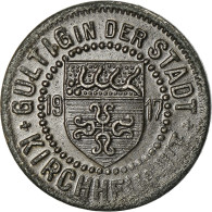 Monnaie, Allemagne, Kriegsgeld, Kirchheim, 5 Pfennig, 1917, TTB+, Iron - Noodgeld