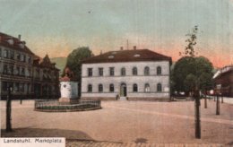 CPA   ALLEMAGNE---LANDSTUHL, MARKTPLATZ - Landstuhl