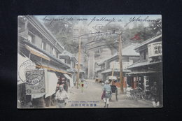 JAPON - Affranchissement De Yokohama Sur Carte Postale En 1907 Pour La France - L 59771 - Brieven En Documenten