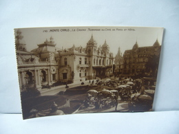 170. MONTE CARLO LE CASINO TERRASSE DU CAFÉ DE PARIS ET HOTEL CPSM FORMAT CPA REAL PHOTO C.A.P. STRASBOURG - Cafés & Restaurants