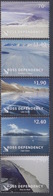 Ross, N° 135 à 139 + Bloc N°5 (J.C. Ross, Mont Erebus, Glacier Beardmore, Lac Vanda, Cap Adare, Banquise ...) Neuf ** - Unused Stamps