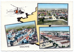 Aisne Sissonne Helicoptère Multivues Aérienne Du Camp - Sissonne