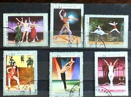 CUBA 1976 V Internacional Balet Festivals Used Stamps - Collections, Lots & Séries