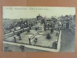Rabosée-Barchon  Tombes De Soldats Belges 1914 - Liege