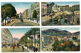Lot De 6 Cp Couleurs De Nice - Levy & Neurdein Réunis - Lots, Séries, Collections