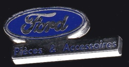 64639- Pin's.Ford.Automobile.signé Sofrec Paris. - Ford