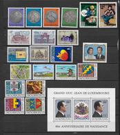 LUXEMBOURG - ANNEE COMPLETE 1981 ** MNH - - Années Complètes