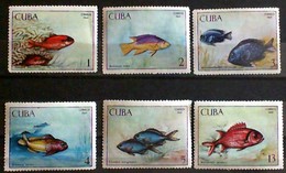 CUBA1969 Acvari Fish Unused Stamps - Colecciones & Series