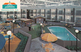Fredericton New Brunswick Canada - Howard Johnson's Motor Lodge Hotel Motel - Unused - 2 Scans - Fredericton