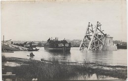 Zerstörte SEMLIN-Brücke BELGRAD 1918 Zemun/Beograd (9) - Serbia