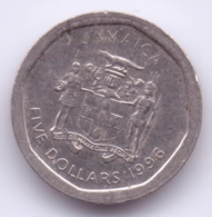 JAMAICA 1996: 5 Dollars, KM 163 - Jamaique