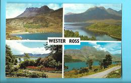 ECOSSE---WESTER ROSS---multi-vues---voir 2 Scans - Ross & Cromarty